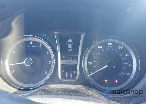 2013 Hyundai Azera из США, поврежденный, VIN KMHFG4JG5DA199597